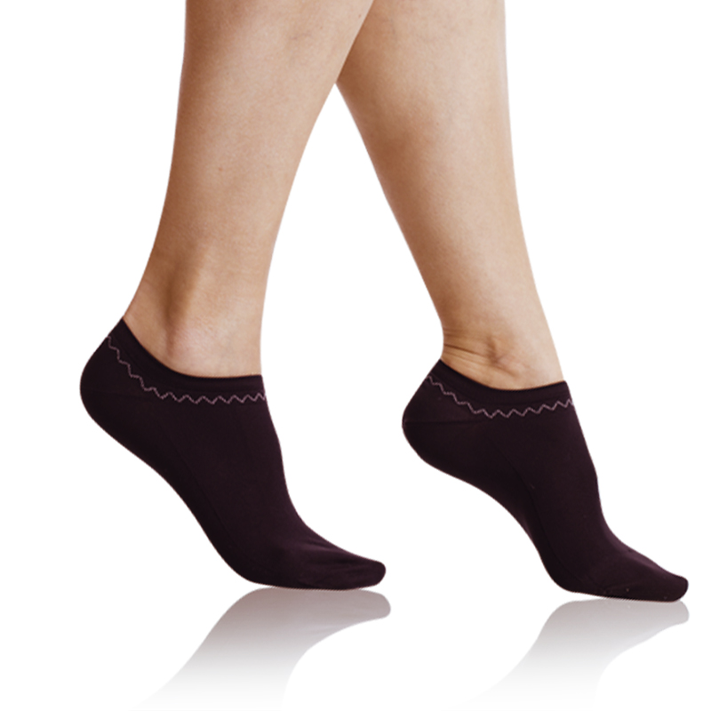 Levně Bellinda Dámské ponožky FINE IN-SHOE SOCKS - Dámské nízké ponožky - černá